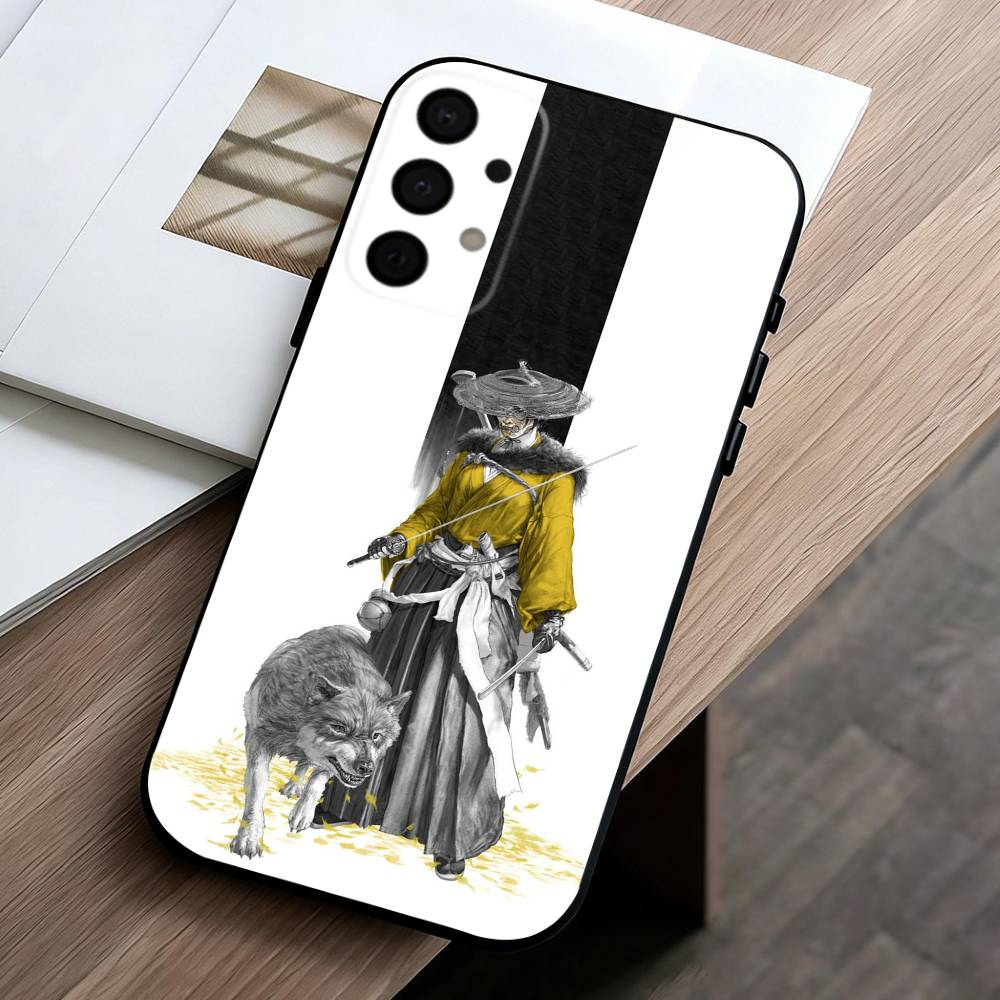 

Game G-Ghost Of Y-Yotei Phone Case For Samsung Galaxy A73,A72,A71,A70,A53,A52,A51,Others Soft Black Cover Samsung a13 5g