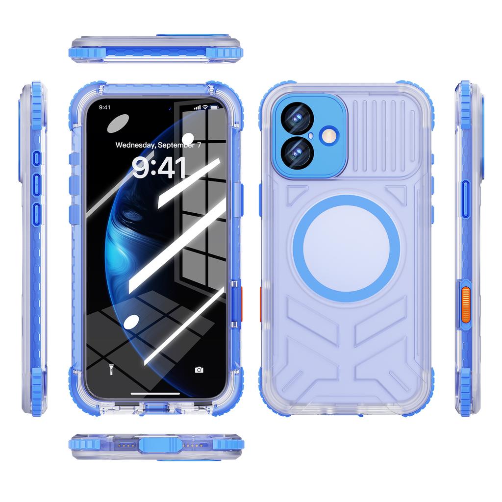 High End Design IP68 Waterproof Armour Case for Apple 16 Diving Swimming Underwater Using IPhone 16 Plus Full Cover Protection