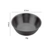 Stainless Steel Sauce Dish Spoon Set Stackable Food Safe Dipping Plate for Kitchen Dinner Party BBQ Sushi Tableware