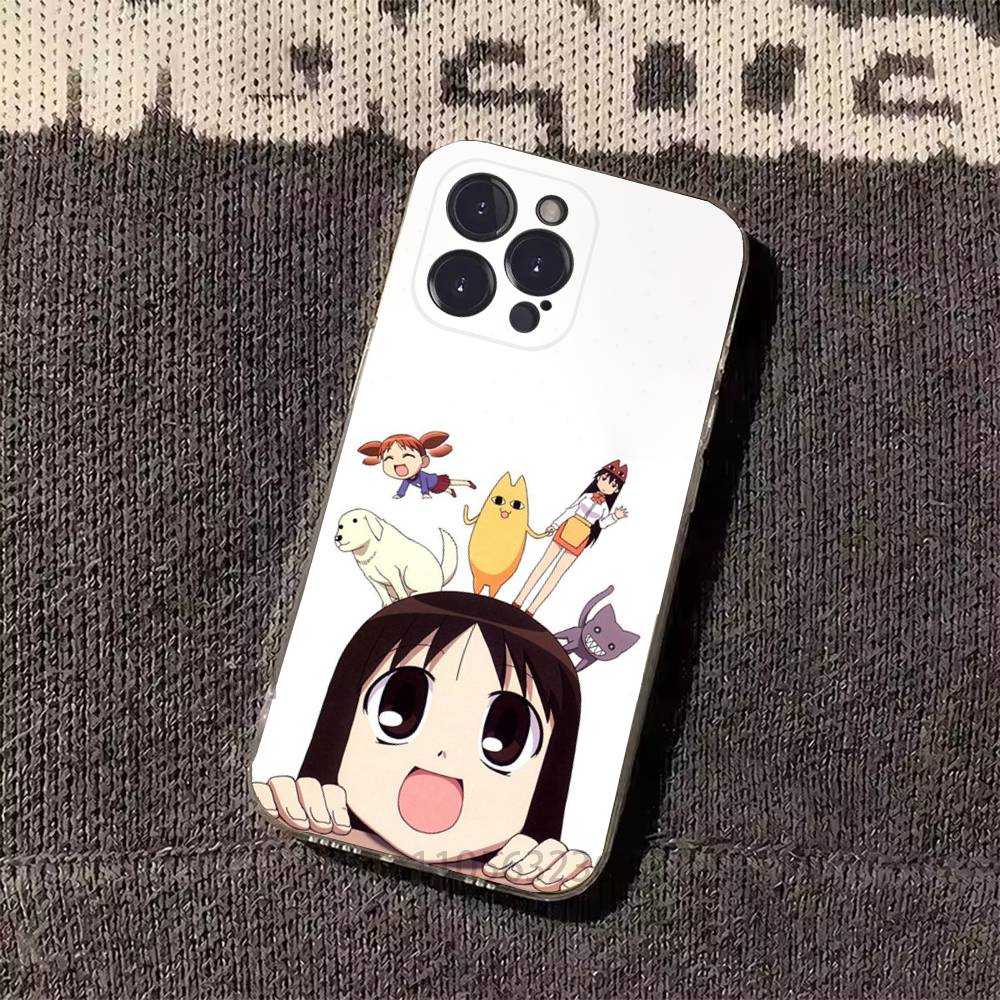 KASUGA AYUMU Azumanga Daioh Phone Cases For iPhone 17 16 15 14 13 12 11 Pro Max Plus Luxury Camera Protection Plastic
