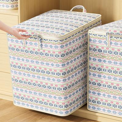 Large-capacity Quilt Bag with Portable Widening and Heightening Clothes Storage Bag and Moving Bag