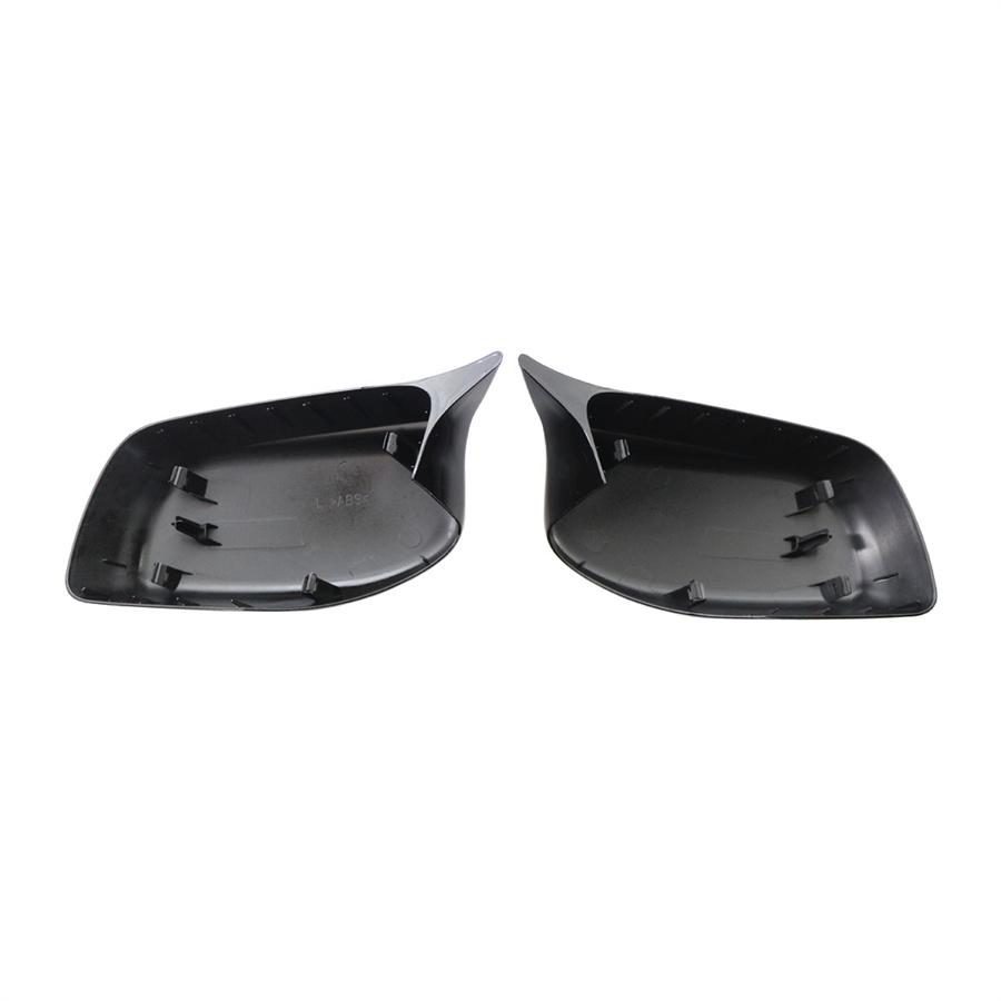 For BMW 5 Series E60 E61 E63 E64 2004-2007 Mirror Lamp Housing Rear View Mirror Cover Glossy Black  51167078360 51167078359