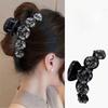 High-end Colorful Rhinestone Hair Clip Elegant Temperament Shark Clip Hairpin Hair Accessories