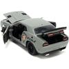 JADA TOYS 1/24 Scale Tom and Jerry Figure & Dodge Challenger Hellcat Hollywood Ride TOM & JERRY 33722