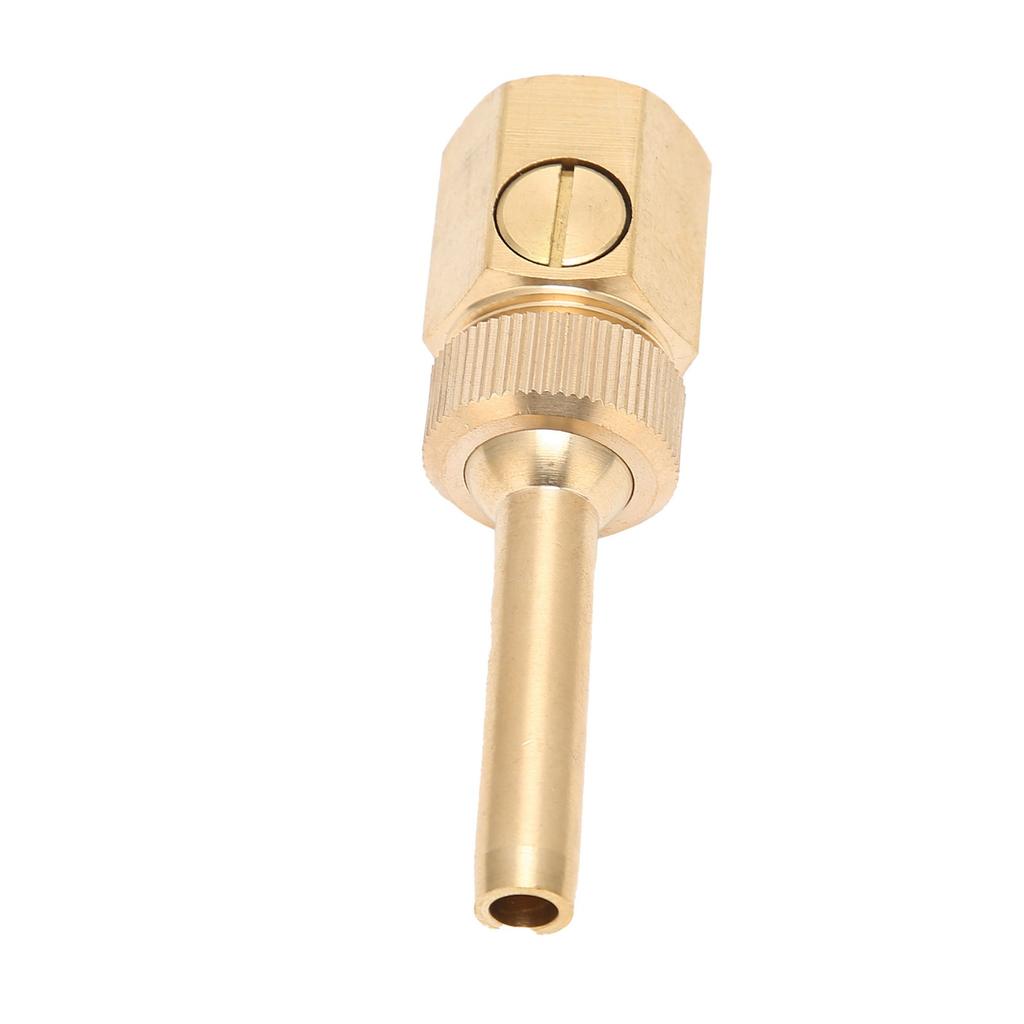 Female Thread Fountain Nozzle Brass Adjustable Water Spray Head with Valve for Pond1 2 20mm