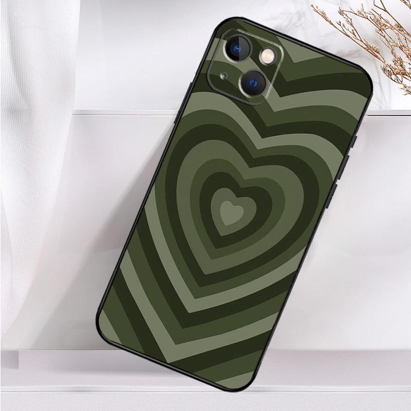 Colorful Heart Circle Love Shockproof Case For iPhone 17 16 15 14 11 Pro Max Plus 12 13 Mini 16e 17 Air Phone Cover
