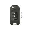 2/3 Button Remote Car Keys Fob for URG200 KD900 KDNB Ergonomic Design Replacement Universal Remote Key with Chip
