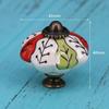 1x luxurious porcelain knobs handles Ceramic Drawer Dresser Knobs Pulls Kitchen Cabinet Furniture Bedroom Handle