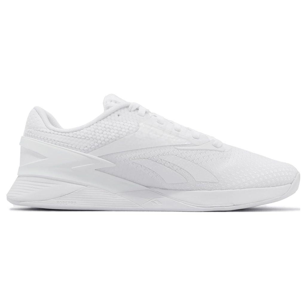 Reebok Nano X3 White Unisex Sneakers Cold-Grey 100033777