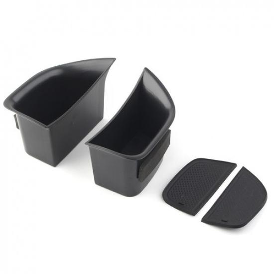 Front Door Handle Armrest Storage Box Tray Bin For Continental 2017-2018 Car