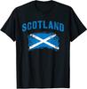 Scottish Vintage Scotland Flag Country Gift Unisex T-Shirt