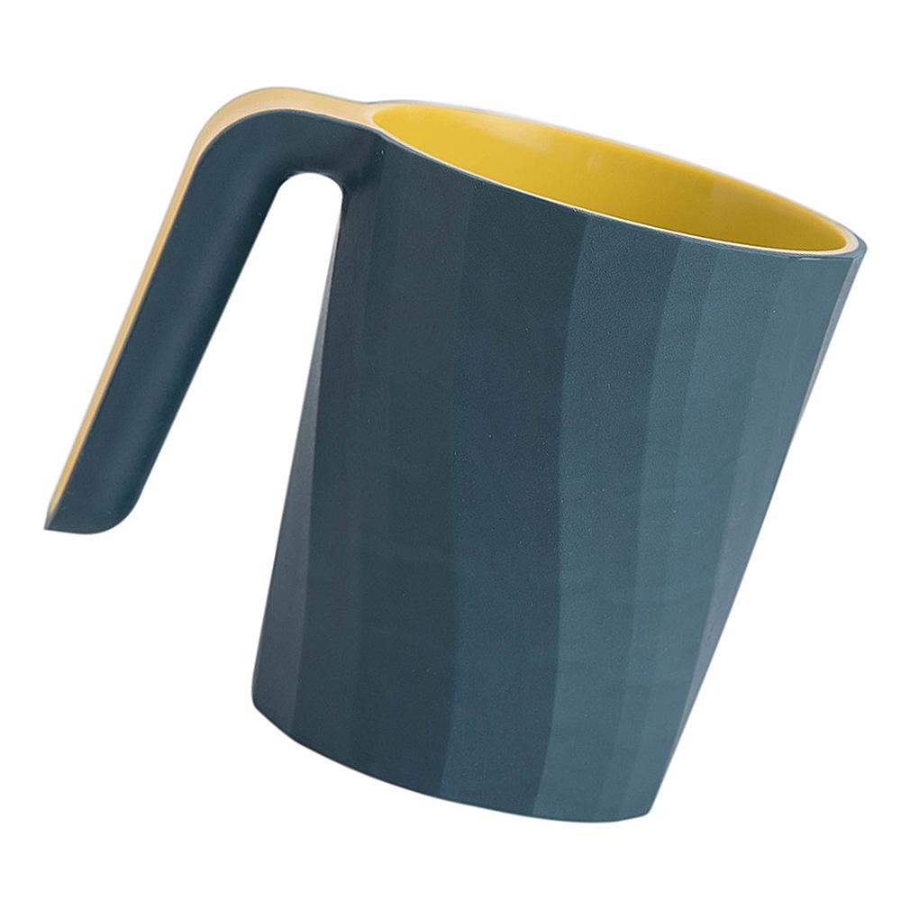 2/3 Tooth Cup Plastic Anti-slip Tooth Mug 301 To 400ml Bathroom Toothbrush Holder Washing Cup  Light Blue