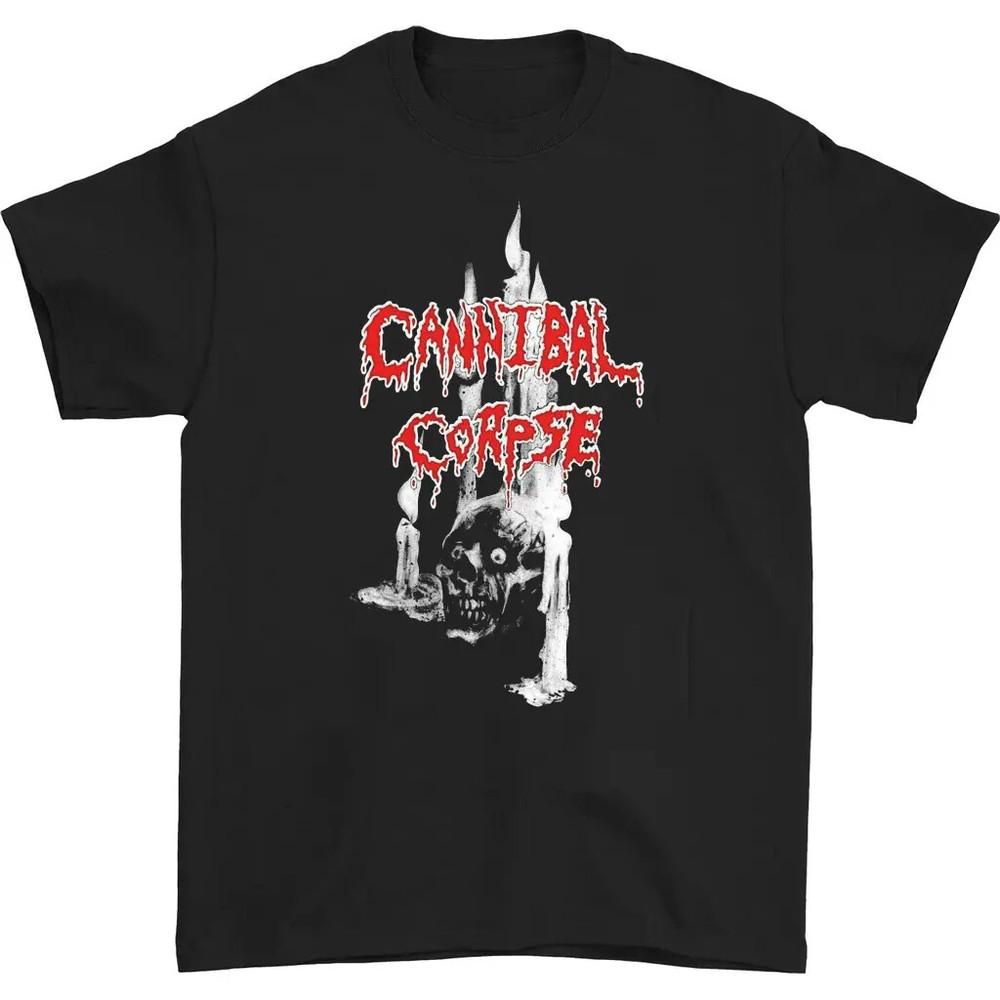 

Cannibal Corpse Skull T-shirt Black Short Sleeve All Sizes S-5Xl Unisex T-Shirt XXXL