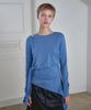 Simeteuligpeosenteu Knotted Layered Long Sleeve / Blue