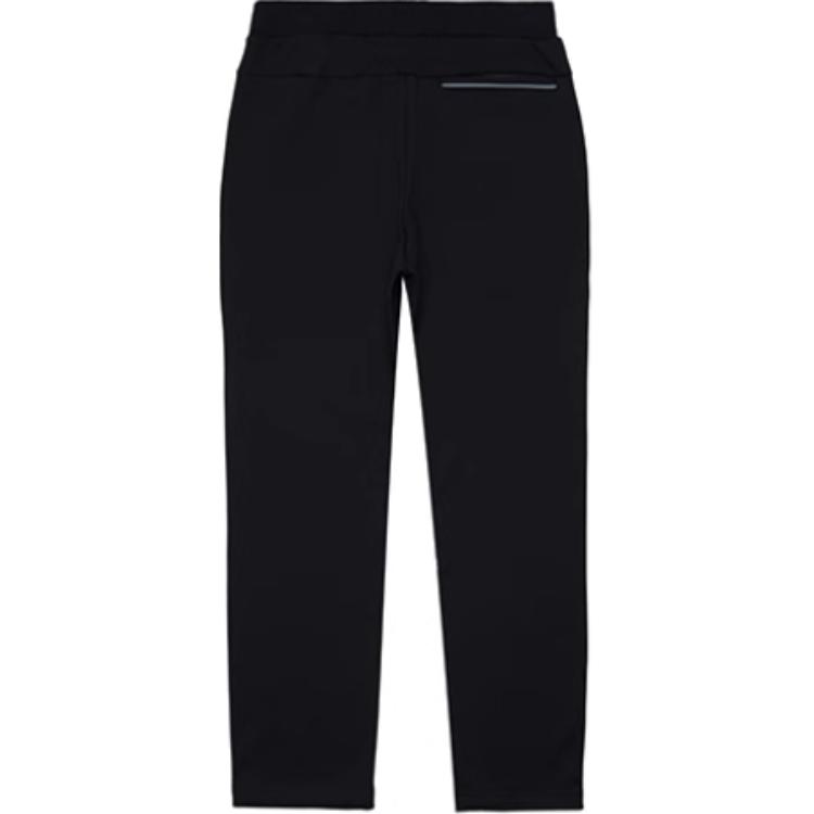 Mizuno Essential Series Fashion Comfortable Soft Versatile Straight Leg Knit Sports Pants Men Bottoms Black K2CD34A5