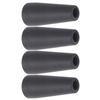 4PCS Flux  Gasless Nozzle KP1939‑1 Flame Retardant PTFE Electric Welding Nozzle Replacement for 