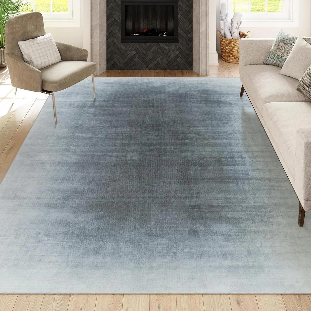 Living Room Carpet Retro Pink Mediterranean Bedroom Bedside Rug High-grade Healing Home Large Area Coffee Table Mats