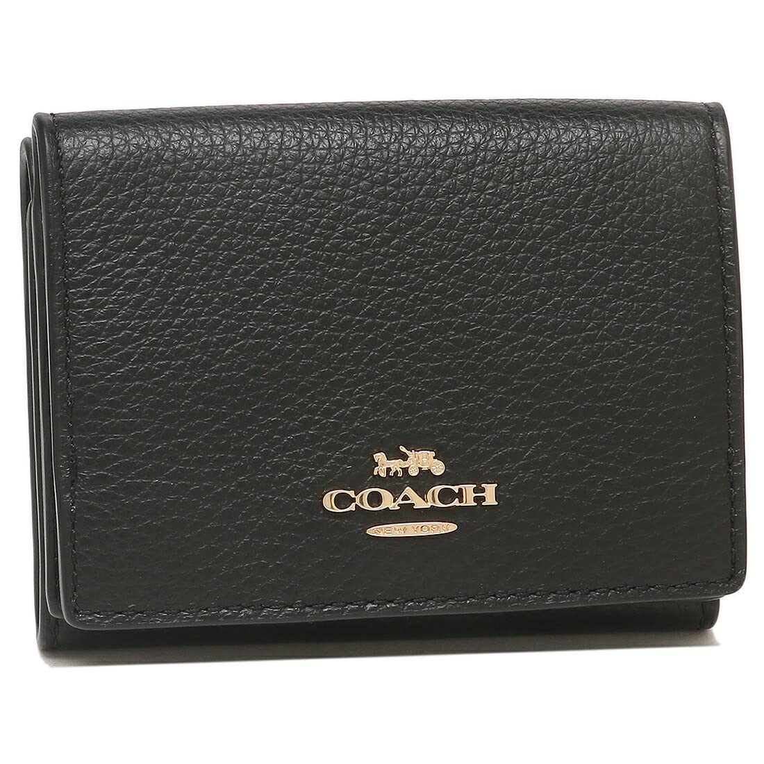 

Outlet Trifold Wallet Mini Wallet Black 88666 IMBLK [Coach] Жіночий [Елемент]