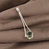 Green Amethyst Gemstone 925 Sterling Silver Handmade Jewelry Designer Pendant 1.79" For Gift PP-69-20