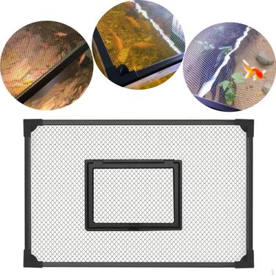Tank Cover, Net Cover For, Self-Assembly, , DIY, 6mm Anti-Jump Mesh Lid with .