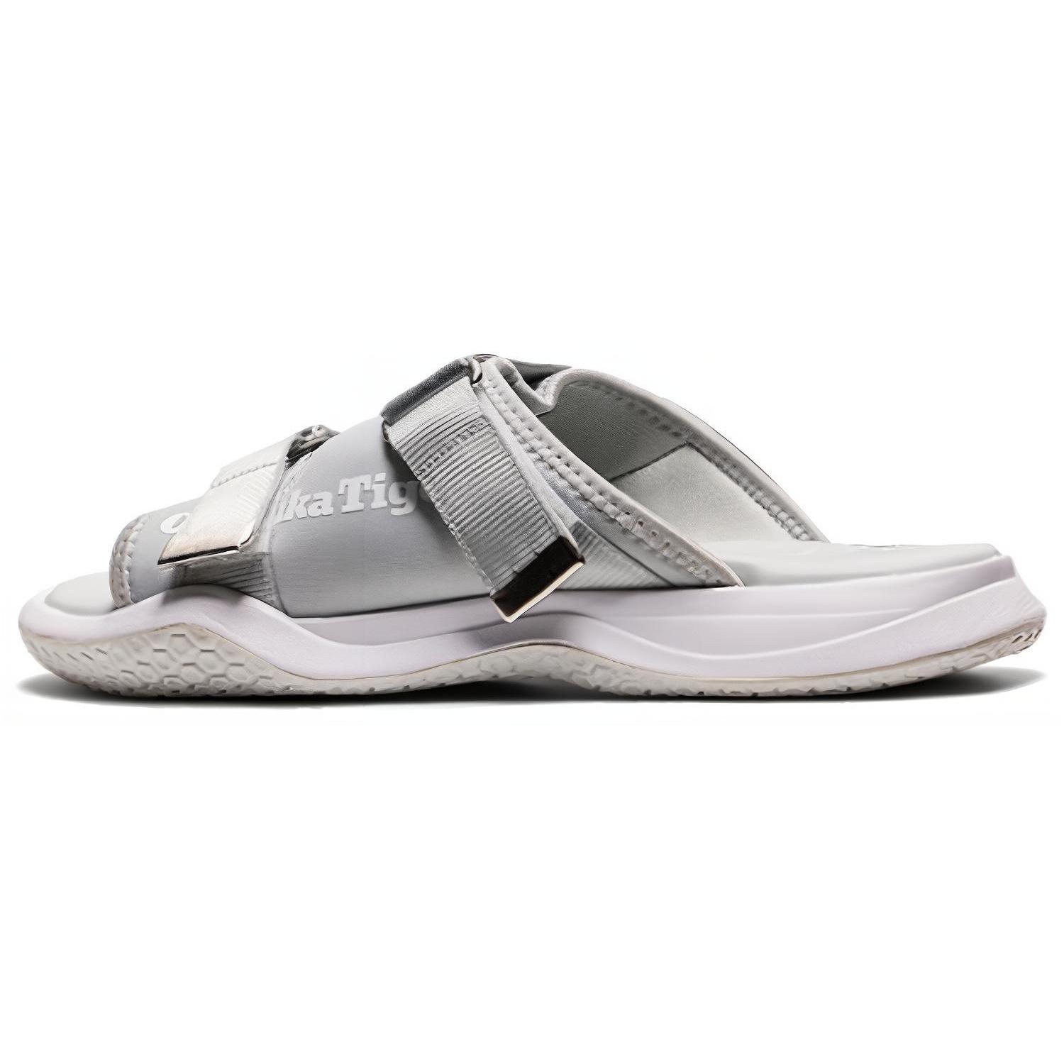 Onitsuka Tiger Ohbori Slider Sandals Silver Men s 1183B499-020 EU 46.5