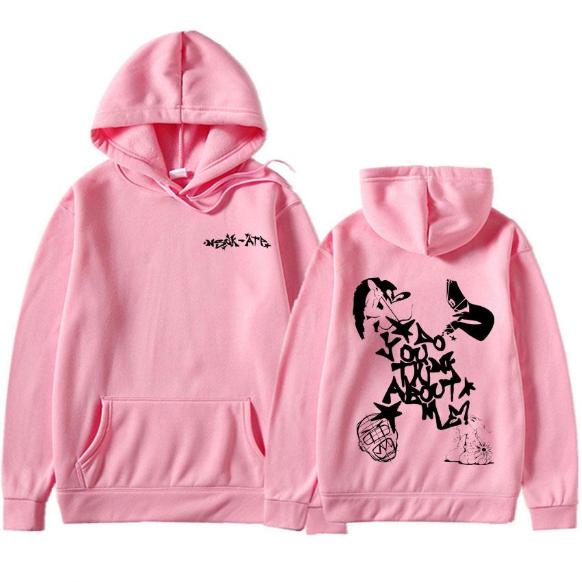 Nsqk Do You Think about Me Double Sided Pop Harajuku Graphic Sweatshirts Mens Aesthetic Oversized Tide Hoodie Y2K Hody