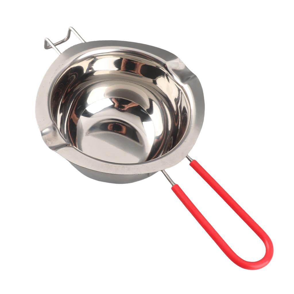 500ml Chocolate Melting Pot 304 Stainless Steel Versatile Melting Pot for Candy Cheese Butter Candle Making