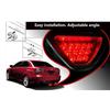 Triangle Brake Light Led Navigation Light Universal Triangle Light Flashing Flash Fit Rear Bumper Anti Rear End Collision Light