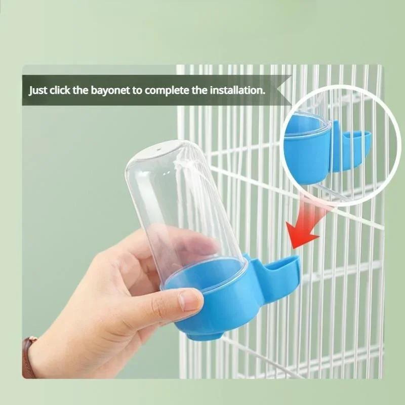 1 Stück Hängender Haustierfutterspender Eichhörnchen Papagei Wasserspender Vogelzubehör Vogelfutterbox Käfigzubehör 2025