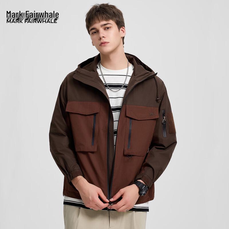 

Mark Fairwhale Men s Multi-Pocket Hooded Jacket L