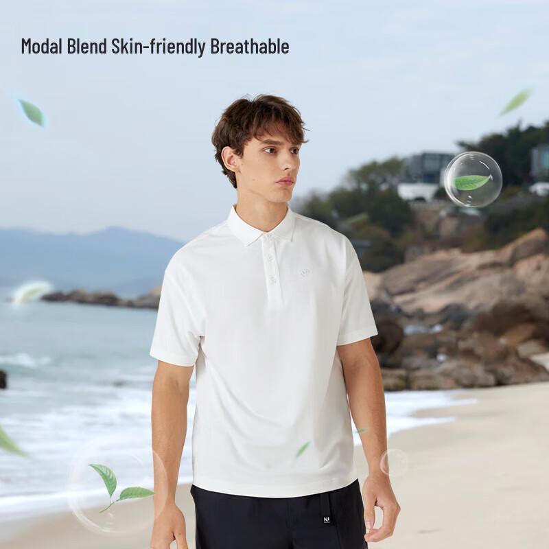 NORTHLAND Unisex Ruomu Lapel Short Sleeve T-Shirt