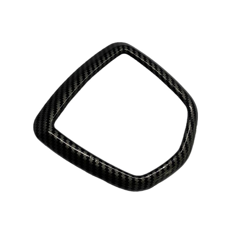 For Fiat 500 Abarth 595 695 2012 2013 2014 2015 2016 2017 2018   - Rear  Trim Cover Black/Carbon Look