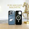 Jujutsu Kaisen - Satoru Gojo Black Phone Case For iPhone17,16,15,14,13,12,11 Plus,Pro Magnetic with Magsafe Wireless Charging
