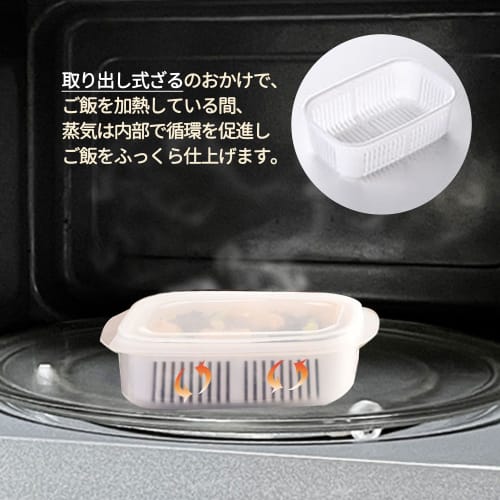 Wünschenswerte Behälter für gefrorenen Reis, 6er-Pack [Konform mit dem Lebensmittelhygienegesetz] Mikrowellen- und spülmaschinenfest [3 Monate Garantie] Perfekt für neue Häuser, Reis,
