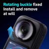 Quick Release Lens Protector Protective Lens Cap for Insta360 X6 Panoramic Camera Accessories