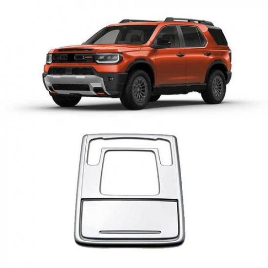Fit For Honda Passport 2026 Front Reading Lamp Frame Cover Trim Matte Silver