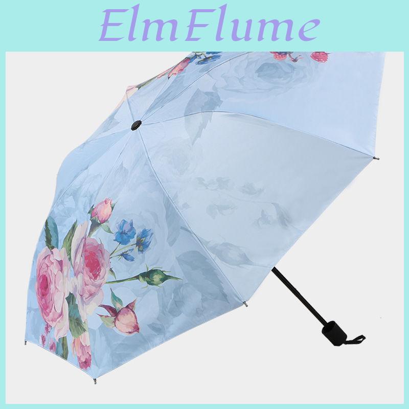 Umbrella Protection Sun Uv Sun Protection Umbrella Umbrella Female Male Dualuse Sun Umbrella Black Glue Portable Durable Folding Umbrella
