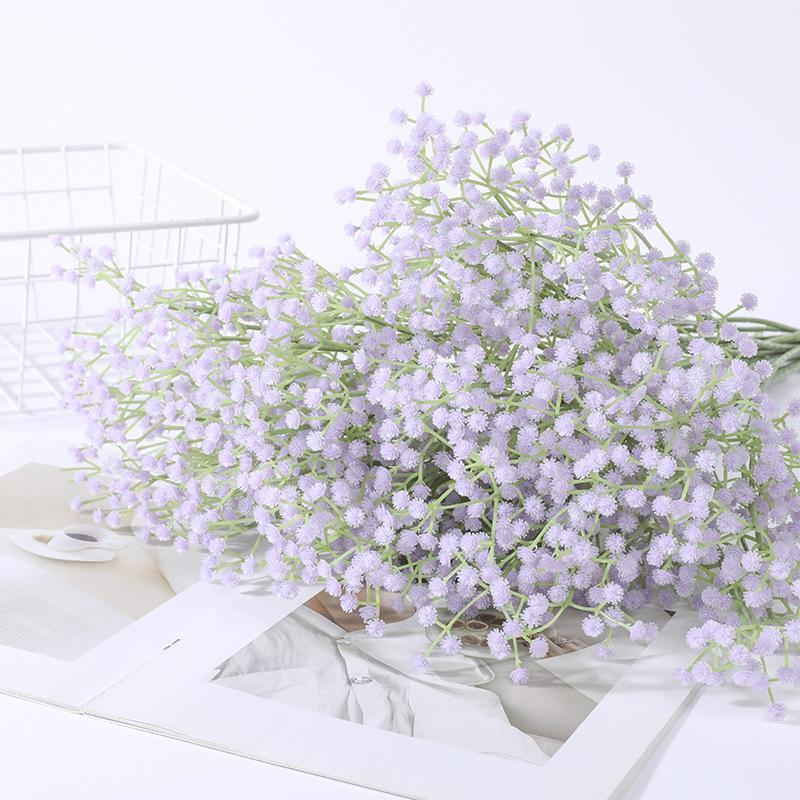 

63см Искусственные Цветы Букеты 108 Головок Дыхание Ребенка Искусственный Цветок Гипсофила Сделай Сам Флористика для Домашнего Декора Украшение Свадебной Вечеринки