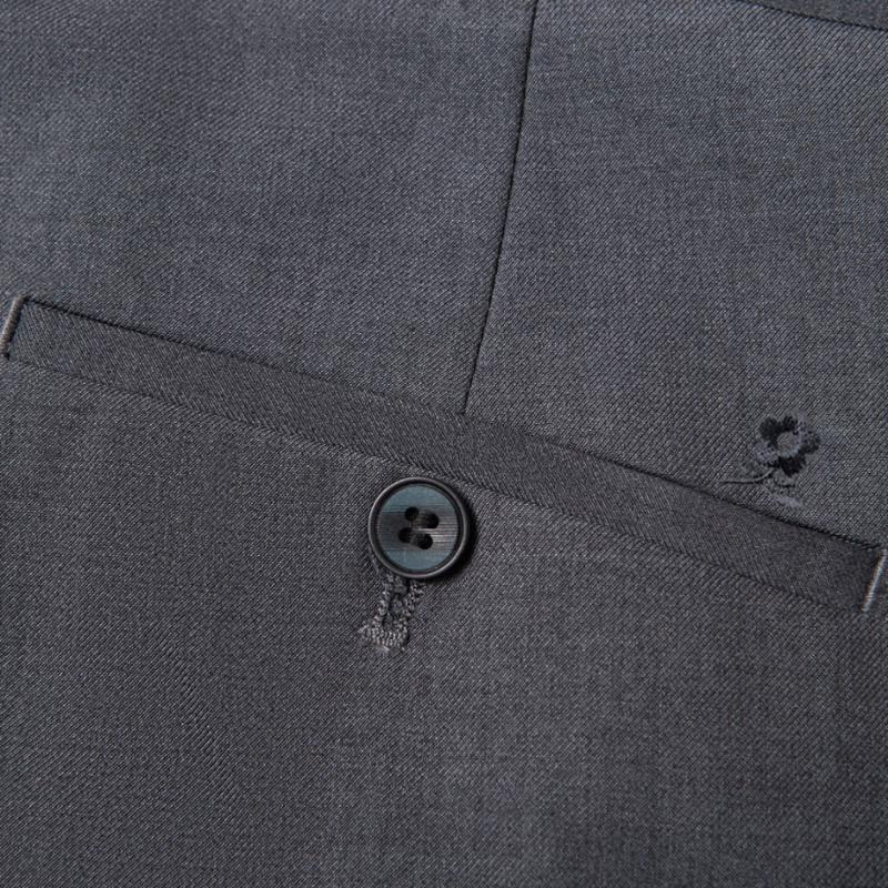 MONTAGUT Men's Business Straight-Leg Trousers