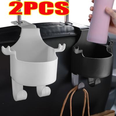 Auto Haak Opberghouder Universeel Automatische Stoel Hoofdsteun Rugleuning Opberghaak Waterbeker Opbergrek Auto Interieur Accessoires