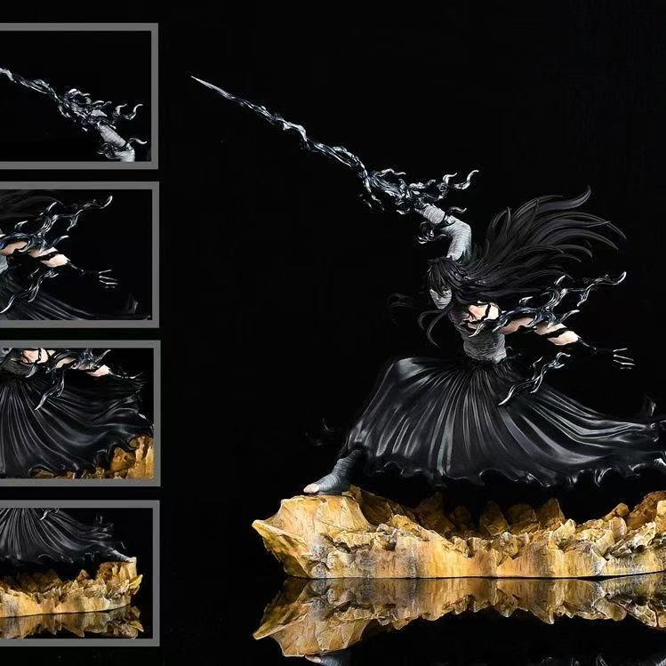 Anime Bleach Kurosaki Ichigo Actionfigur Saigo No Getsuga Tenshou Schreibtisch-Ornament Spielzeugsammlung Jungen Festival Geschenke