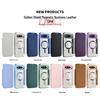 Cross-border Golden Shield MagSafe Leather Case for Google Pixel 9/10 with Magnetic Card Slot