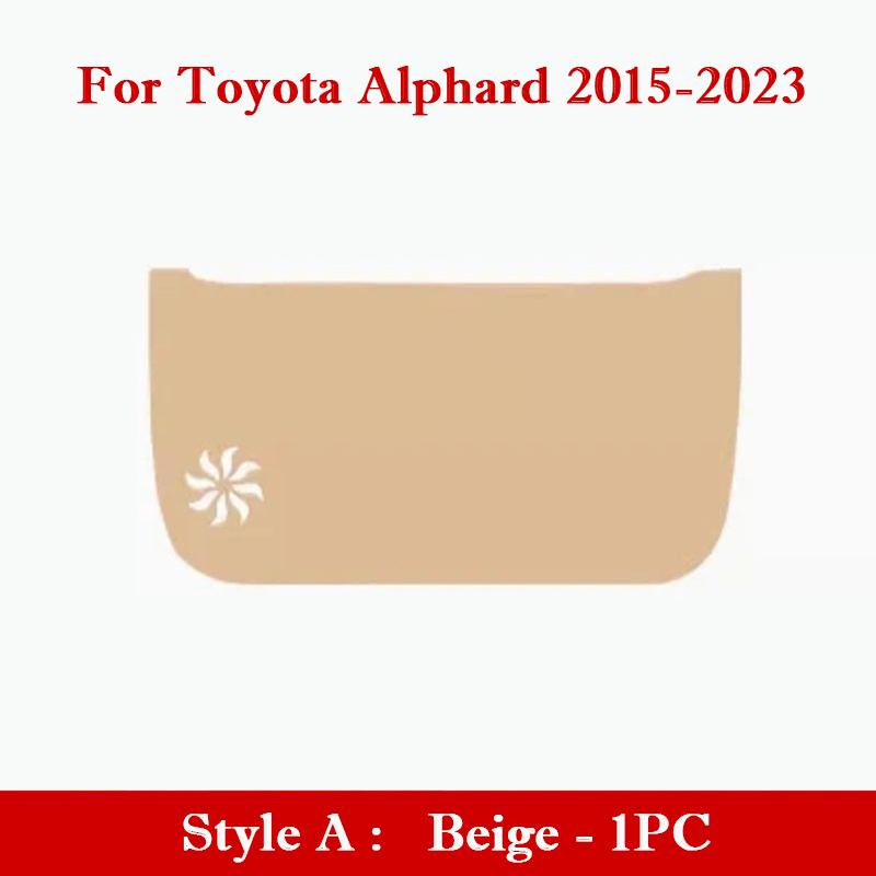 For Toyota Vellfire Alphard 2015-2026 Trunk Door Anti Kick Pad Tailgate Anti-Scratch Protector Sticker Cargo Liner Car Interior
