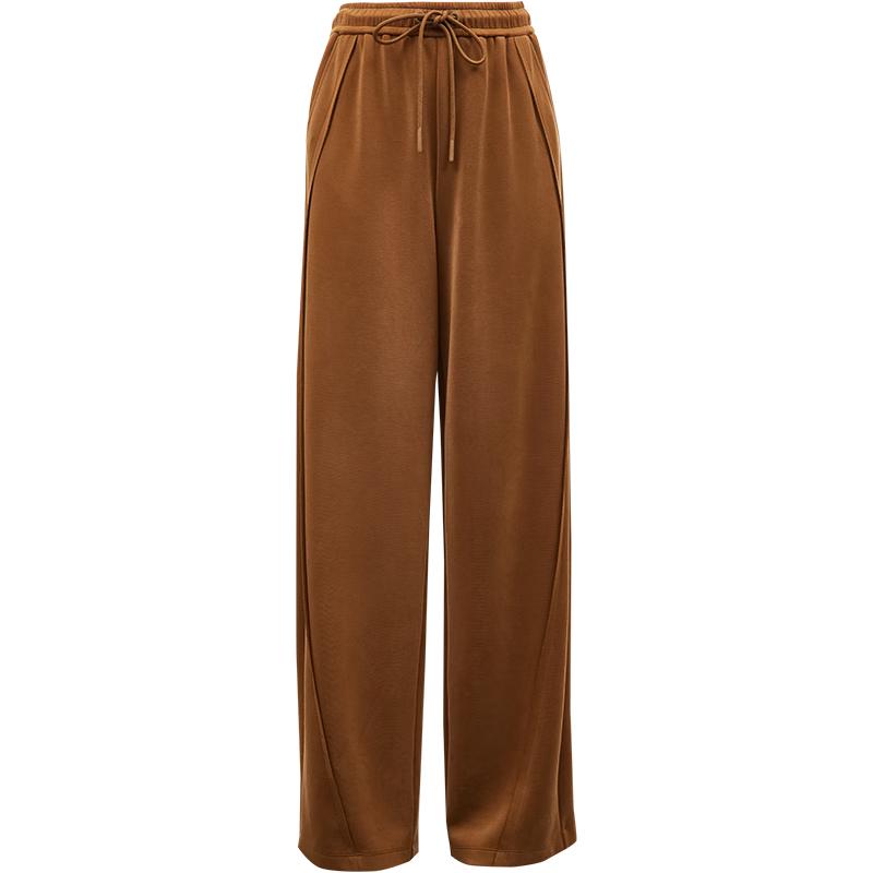 ONLY Women's 2025 Spring Modal Drawstring Wide-Leg Pants