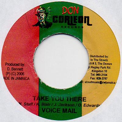 7inch Record VOICEMAIL - Take You There NONE Don Corleon Rec 2006 Jamaica Reggae, Ska & Dub Used