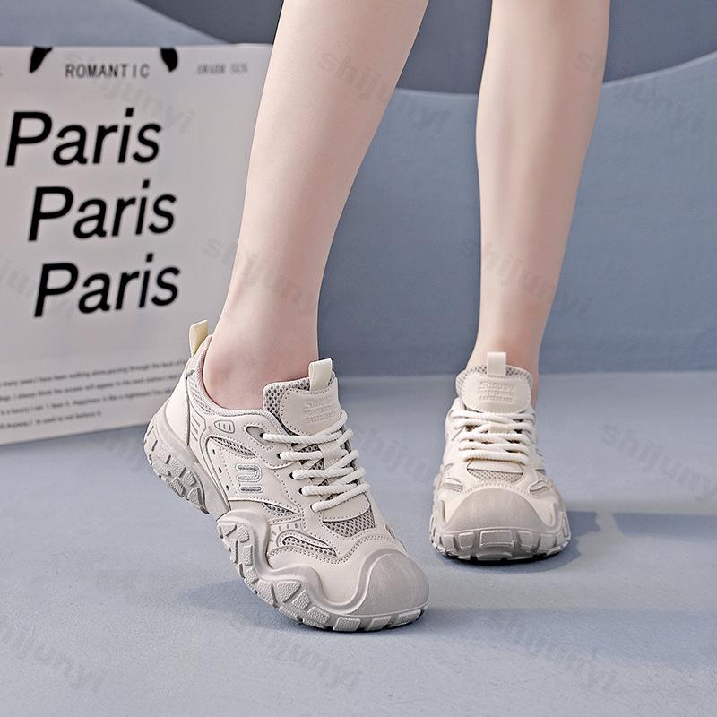 Fashion Women Casual Sports Shoes 2025 Autumn Fashion Outdoor Non-slip Running Shoes Comfortable Breathable Sneakers Zapatos Mujer