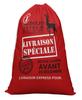Printtoo 2 Pcs Santa Gift Sack For Kids Presents Xmas Bag Christmas Sack Personalized Bags Large 27x20 Inch