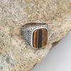 Herren Hochwertige 316L Edelstahl Vielfalt Onyx Ringe Modetrend Schmuck