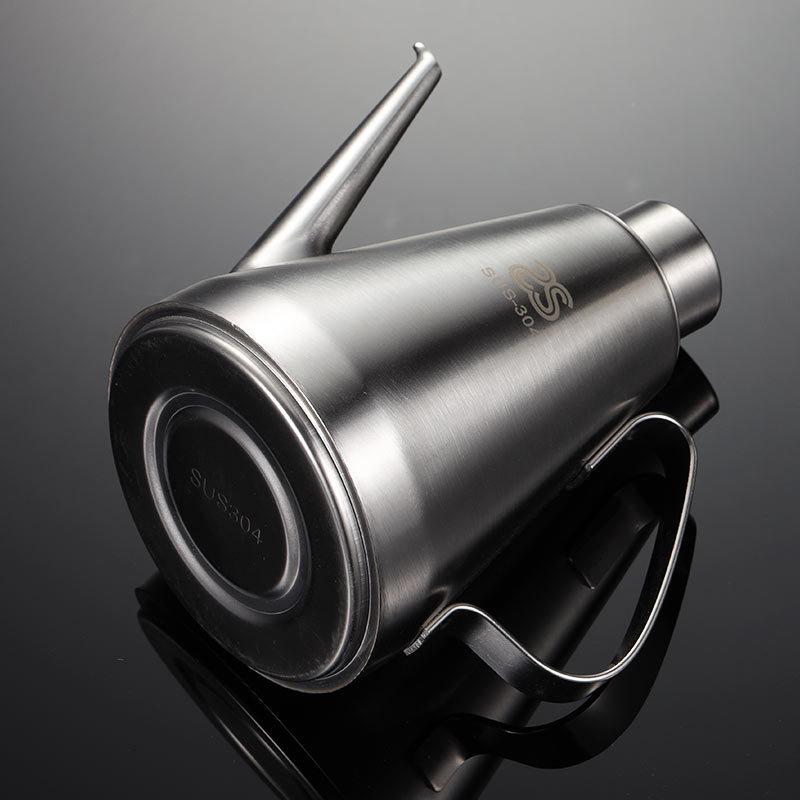 304 stainless steel gentleman oil pot multi-specification anti-drip oil bottle sauce bottle kitchen practical gadget housewarming