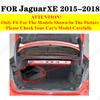 Sinjayer Car Trunk Mat Waterproof AUTO Tail Boot Carpets Flat Side Rear Cargo Cover Pad Liner Fit For Jaguar XE 2015 2016 17